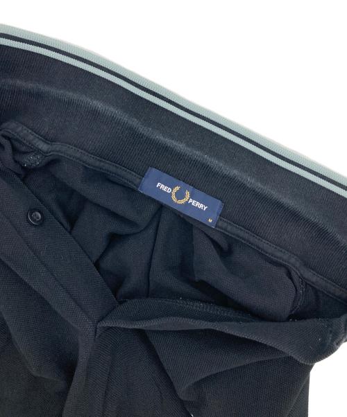 FRED PERRY（フレッドペリー）FRED PERRY (フレッドペリー) 長袖ポロシャツ ブラック サイズ:Mの古着・服飾アイテム