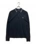FRED PERRY（フレッドペリー）の古着「長袖ポロシャツ」｜ブラック