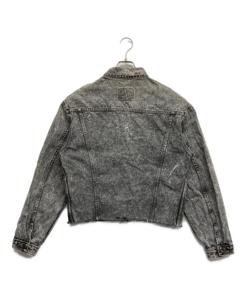 LEVI'S（リーバイス）LEVI'S (リーバイス) ユーロ 70506先染めデニムジャケット ブラック サイズ:Mの古着・服飾アイテム