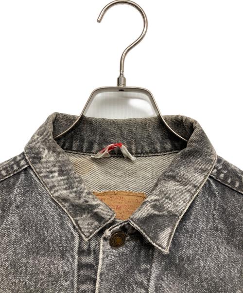 LEVI'S（リーバイス）LEVI'S (リーバイス) ユーロ 70506先染めデニムジャケット ブラック サイズ:Mの古着・服飾アイテム