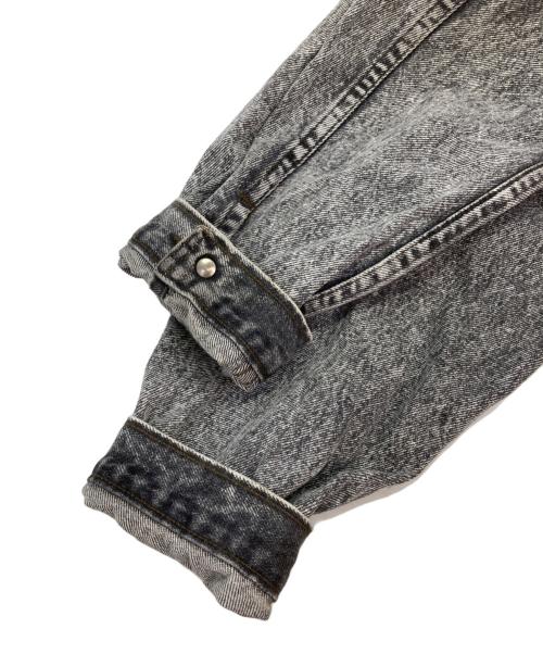LEVI'S（リーバイス）LEVI'S (リーバイス) ユーロ 70506先染めデニムジャケット ブラック サイズ:Mの古着・服飾アイテム