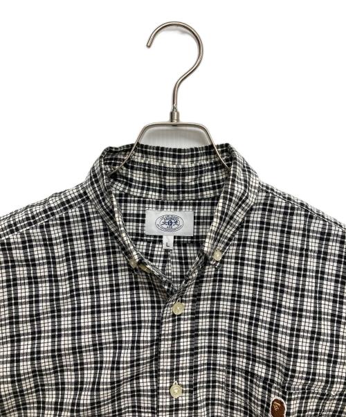 A BATHING APE（アベイシングエイプ）A BATHING APE (アベイシングエイプ) 半袖シャツ ブラック サイズ:Lの古着・服飾アイテム