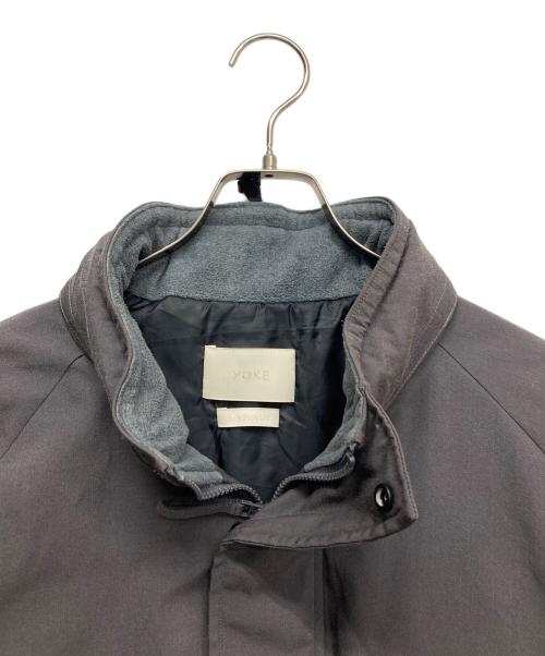 YOKE（ヨーク）YOKE (ヨーク) MILITARY PADDED JACKET グレー サイズ:3の古着・服飾アイテム