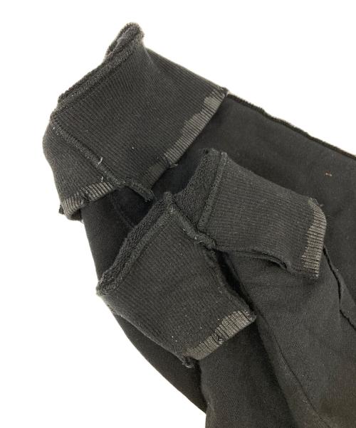 stein（シュタイン）stein (シュタイン) OVERSIZED REBUILD SWEAT ブラック サイズ:Sの古着・服飾アイテム