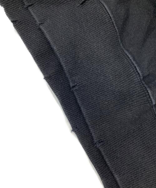 stein（シュタイン）stein (シュタイン) OVERSIZED REBUILD SWEAT ブラック サイズ:Sの古着・服飾アイテム