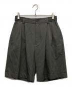 steinシュタイン）の古着「WIDE EASY SHORT TROUSERS」｜グレー