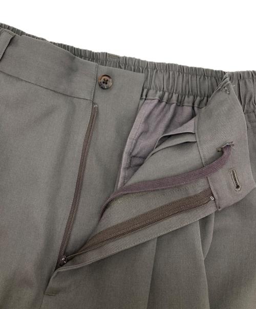 stein（シュタイン）stein (シュタイン) WIDE EASY SHORT TROUSERS グレー サイズ:Sの古着・服飾アイテム