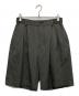 stein（シュタイン）の古着「WIDE EASY SHORT TROUSERS」｜グレー