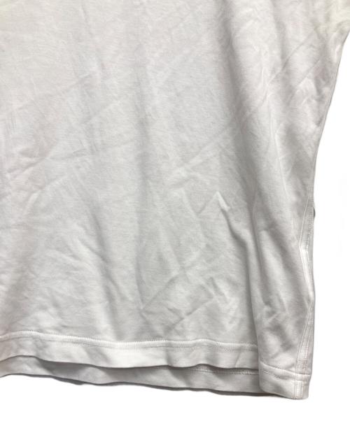 YOKE（ヨーク）YOKE (ヨーク) MOCK NECK LONG SLEEVES T-SHIRT ホワイト サイズ:3の古着・服飾アイテム