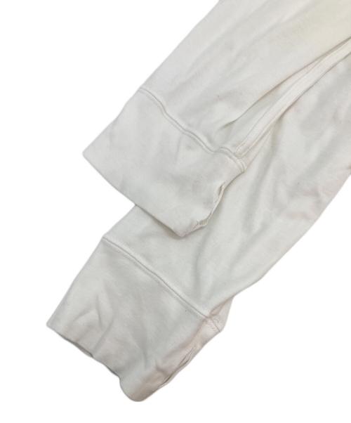 YOKE（ヨーク）YOKE (ヨーク) MOCK NECK LONG SLEEVES T-SHIRT ホワイト サイズ:3の古着・服飾アイテム