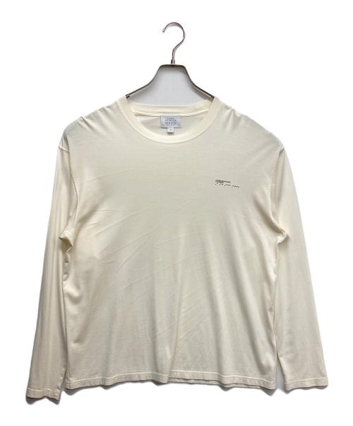 SUNSPEL（サンスペル）SUNSPEL (サンスペル) STUDIO NICHOLSON (スタジオ ニコルソン) ロングスリーブTシャツ ホワイト サイズ:Mの古着・服飾アイテム