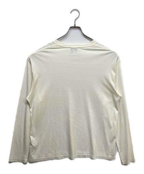 SUNSPEL（サンスペル）SUNSPEL (サンスペル) STUDIO NICHOLSON (スタジオ ニコルソン) ロングスリーブTシャツ ホワイト サイズ:Mの古着・服飾アイテム