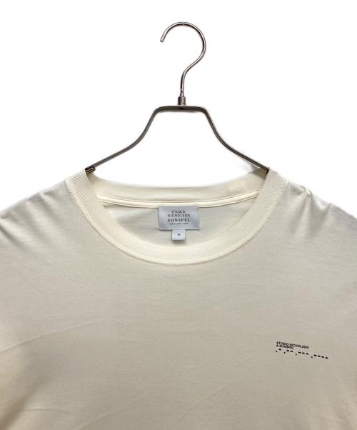 SUNSPEL（サンスペル）SUNSPEL (サンスペル) STUDIO NICHOLSON (スタジオ ニコルソン) ロングスリーブTシャツ ホワイト サイズ:Mの古着・服飾アイテム