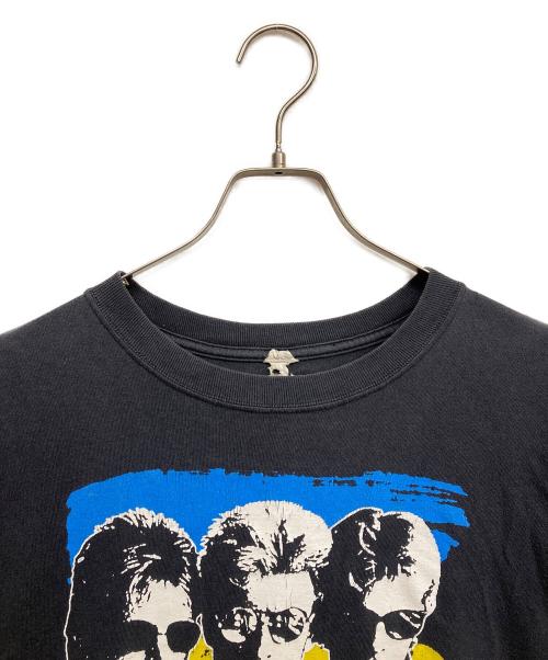 anvil（アンヴィル）anvil (アンヴィル) POLICE バンドプリントTシャツ ネイビー サイズ:Lの古着・服飾アイテム