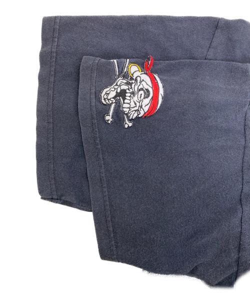 anvil（アンヴィル）anvil (アンヴィル) POLICE バンドプリントTシャツ ネイビー サイズ:Lの古着・服飾アイテム