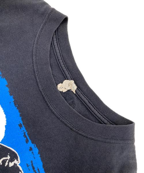 anvil（アンヴィル）anvil (アンヴィル) POLICE バンドプリントTシャツ ネイビー サイズ:Lの古着・服飾アイテム