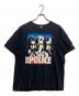 anvil（アンヴィル）の古着「POLICE バンドプリントTシャツ」｜ネイビー