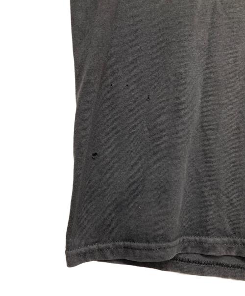 M&O Knits（エムアンドオー・ニットズ）M＆O KNITS (エムアンドオー・ニットズ) スカルプリントTシャツ ブラック サイズ:Mの古着・服飾アイテム