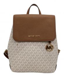 MICHAEL KORS（マイケル・コース）の古着「HAYES MD BACKPACK」｜ホワイト
