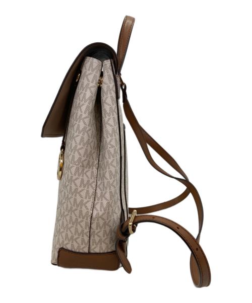 MICHAEL KORS（マイケル・コース）MICHAEL KORS (マイケル・コース) HAYES MD BACKPACK ホワイトの古着・服飾アイテム