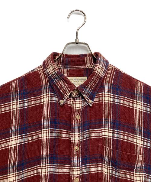 NATURAL ISSUE（ナチュラル イシュー）NATURAL ISSUE (ナチュラル イシュー) ネルシャツ レッド サイズ:XLTの古着・服飾アイテム
