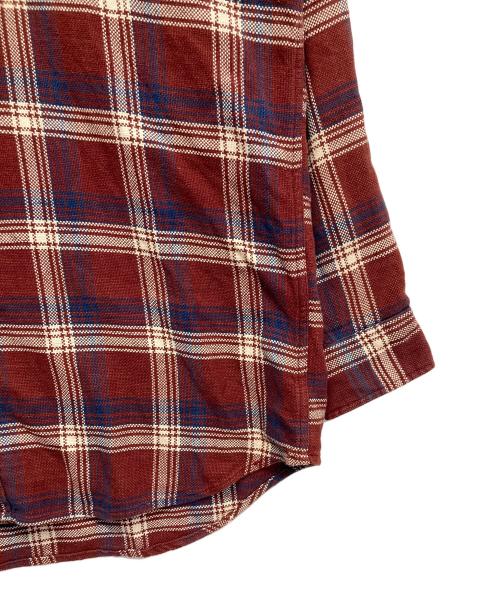 NATURAL ISSUE（ナチュラル イシュー）NATURAL ISSUE (ナチュラル イシュー) ネルシャツ レッド サイズ:XLTの古着・服飾アイテム