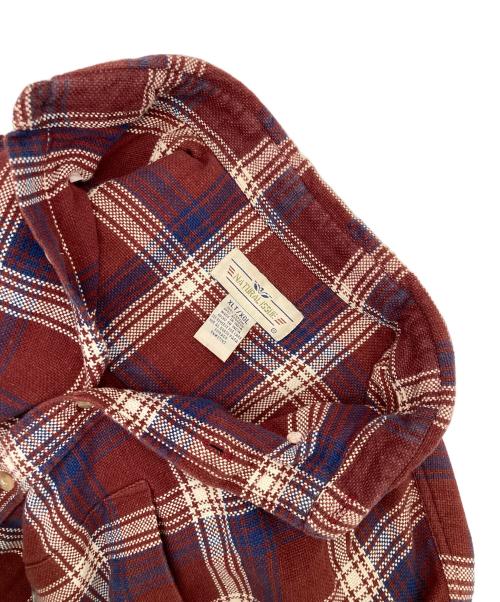NATURAL ISSUE（ナチュラル イシュー）NATURAL ISSUE (ナチュラル イシュー) ネルシャツ レッド サイズ:XLTの古着・服飾アイテム