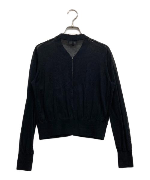 theory（セオリー）theory (セオリー) AIRY COTTON SHEER BOMBER ブラック サイズ:Sの古着・服飾アイテム