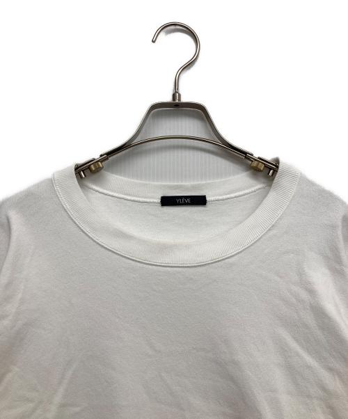 YLEVE（イレーヴ）YLEVE (イレーヴ) コットンクルーネックプルオーバー ホワイト サイズ:1の古着・服飾アイテム