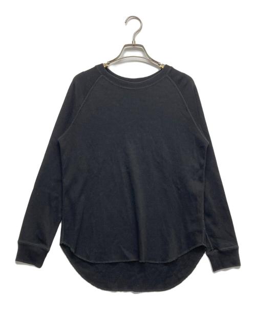 Plage（プラージュ）Plage (プラージュ) プレミアムフライス ロング Tシャツ ブラック サイズ:Fの古着・服飾アイテム