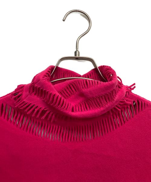 ISSEY MIYAKE（イッセイミヤケ）ISSEY MIYAKE (イッセイミヤケ) デザインカットソー ピンク サイズ:2の古着・服飾アイテム