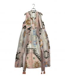 Max Mara WEEK END LINE（マックスマーラ ウイークエンドライン）の古着「総柄ワンピース」｜ピンク