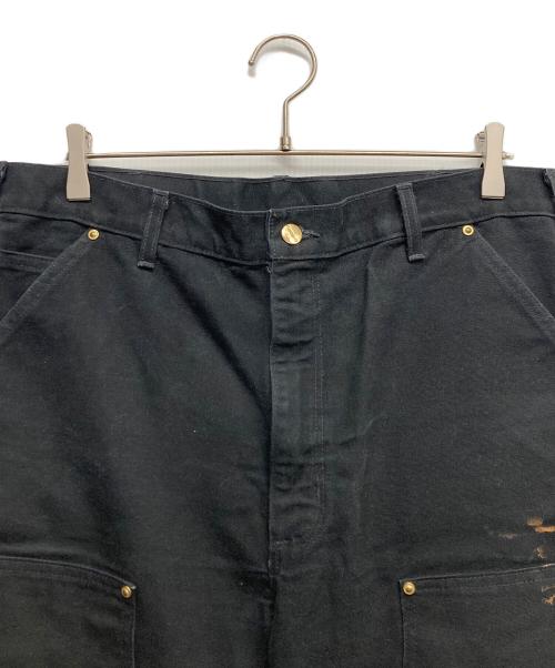 CarHartt（カーハート）CarHartt (カーハート) ペインターダブルニーパンツ ブラック サイズ:W36の古着・服飾アイテム