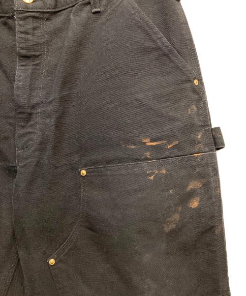 CarHartt（カーハート）CarHartt (カーハート) ペインターダブルニーパンツ ブラック サイズ:W36の古着・服飾アイテム
