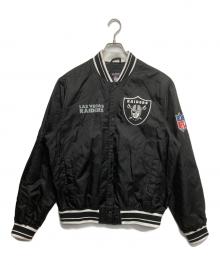 NFL（ナショナル・フットボール・リーグ）の古着「ナイロンスタジャン」｜ブラック