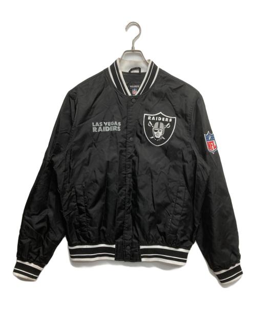 NFL（ナショナル・フットボール・リーグ）NFL (ナショナル・フットボール・リーグ) ナイロンスタジャン ブラック サイズ:Lの古着・服飾アイテム