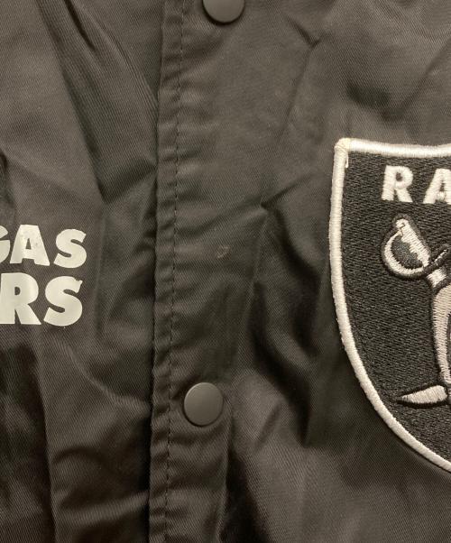 NFL（ナショナル・フットボール・リーグ）NFL (ナショナル・フットボール・リーグ) ナイロンスタジャン ブラック サイズ:Lの古着・服飾アイテム