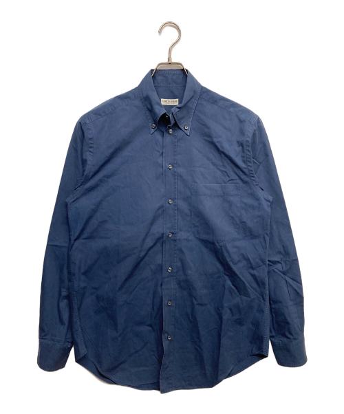 GIORGIO ARMANI（ジョルジョアルマーニ）GIORGIO ARMANI (ジョルジョアルマーニ) ボタンダウンシャツ ネイビー サイズ:38の古着・服飾アイテム