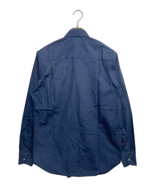 GIORGIO ARMANI（ジョルジョアルマーニ）GIORGIO ARMANI (ジョルジョアルマーニ) ボタンダウンシャツ ネイビー サイズ:38の古着・服飾アイテム
