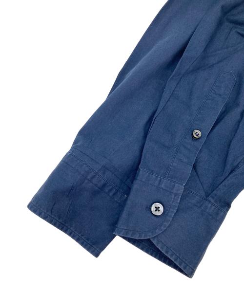 GIORGIO ARMANI（ジョルジョアルマーニ）GIORGIO ARMANI (ジョルジョアルマーニ) ボタンダウンシャツ ネイビー サイズ:38の古着・服飾アイテム