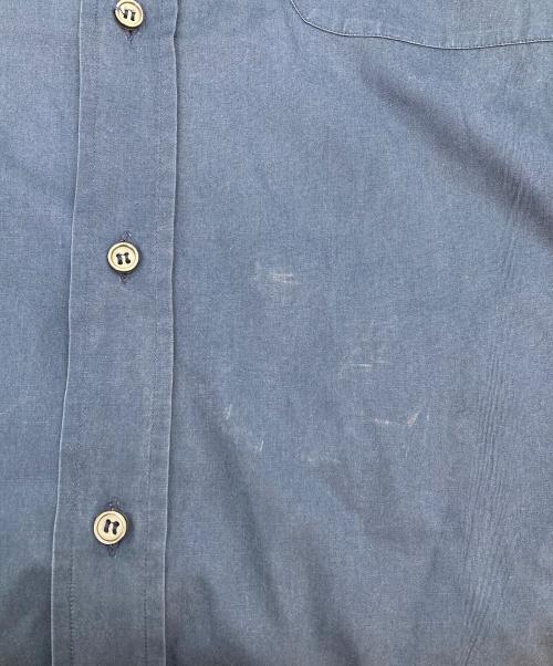 GIORGIO ARMANI（ジョルジョアルマーニ）GIORGIO ARMANI (ジョルジョアルマーニ) ボタンダウンシャツ ネイビー サイズ:38の古着・服飾アイテム