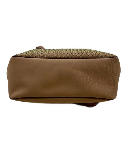 HUNTING WORLD（ハンティングワールド）HUNTING WORLD (ハンティングワールド) トートバッグ カーキの古着・服飾アイテム