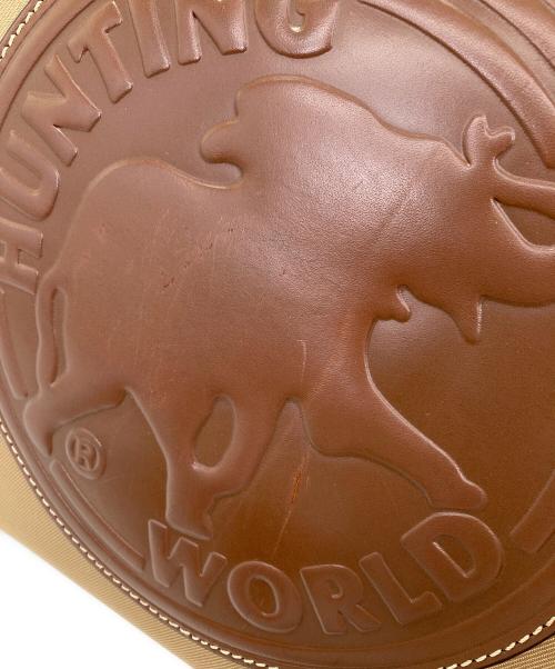 HUNTING WORLD（ハンティングワールド）HUNTING WORLD (ハンティングワールド) トートバッグ カーキの古着・服飾アイテム