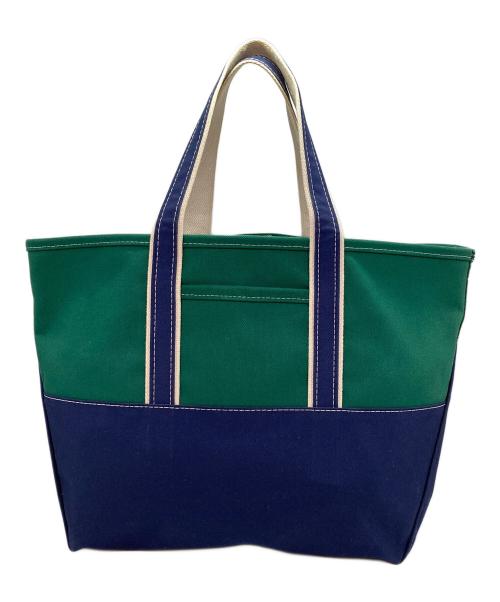 L.L.Bean（エルエルビーン）L.L.Bean (エルエルビーン) BEAMS (ビームス) ボードトートバッグ グリーンの古着・服飾アイテム
