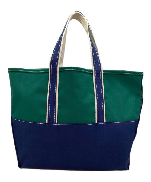 L.L.Bean（エルエルビーン）L.L.Bean (エルエルビーン) BEAMS (ビームス) ボードトートバッグ グリーンの古着・服飾アイテム