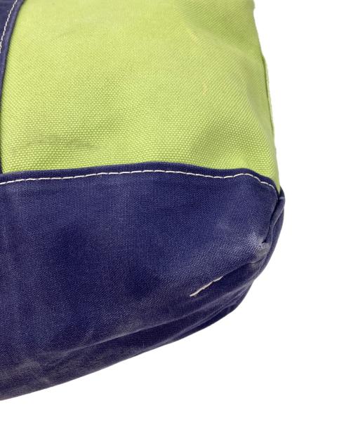 L.L.Bean（エルエルビーン）L.L.Bean (エルエルビーン) クレイジーパターンボードトートバッグ グリーン×ピンクの古着・服飾アイテム