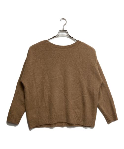 Spick and Span（スピック＆スパン）Spick and Span (スピック＆スパン) 2WAYフォックスシルクニット ブラウン サイズ:-の古着・服飾アイテム