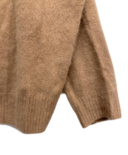 Spick and Span（スピック＆スパン）Spick and Span (スピック＆スパン) 2WAYフォックスシルクニット ブラウン サイズ:-の古着・服飾アイテム