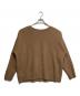 Spick and Span (スピック＆スパン) 2WAYフォックスシルクニット ブラウン サイズ:-：5000円