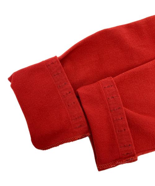 Jean Paul GAULTIER（ジャンポールゴルチェ）Jean Paul GAULTIER (ジャンポールゴルチェ) スナップボタンカーディガン レッド サイズ:40の古着・服飾アイテム
